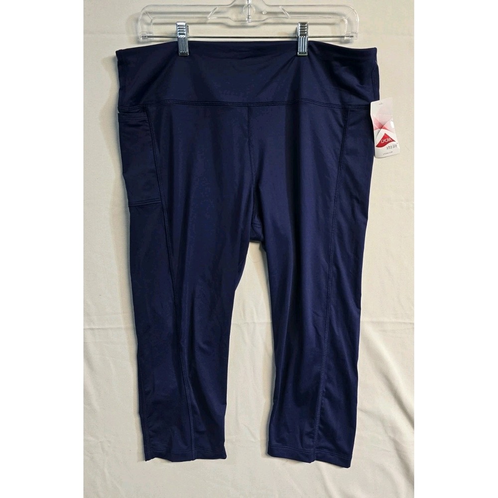 Lands End Women's Swimming Leggings  XL 18 Nylon